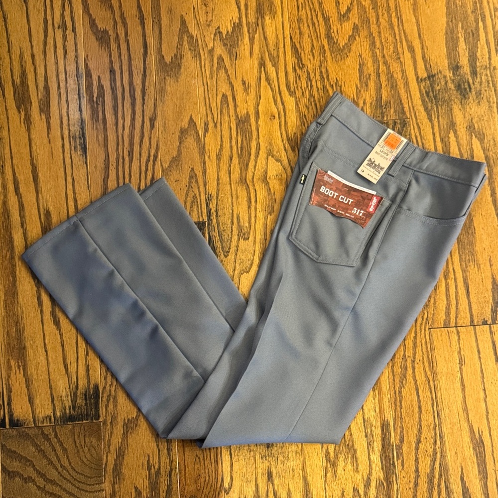 Levi's 517 gray Bootcut Pants men’s nwt size 31x34